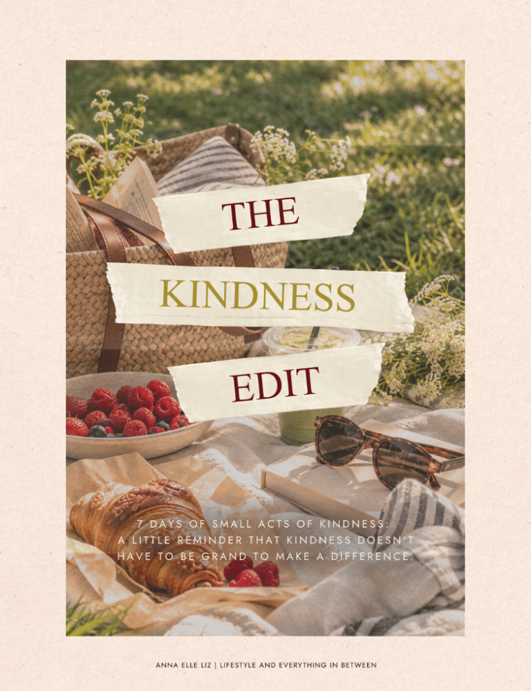 The Kindness Edit